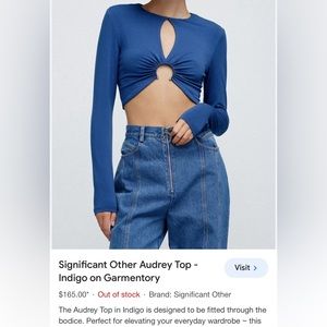 BRAND NEW SIGNIFICANT OTHER TOP IN SMALL